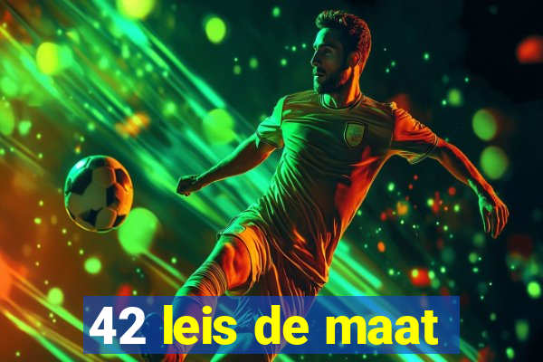 42 leis de maat